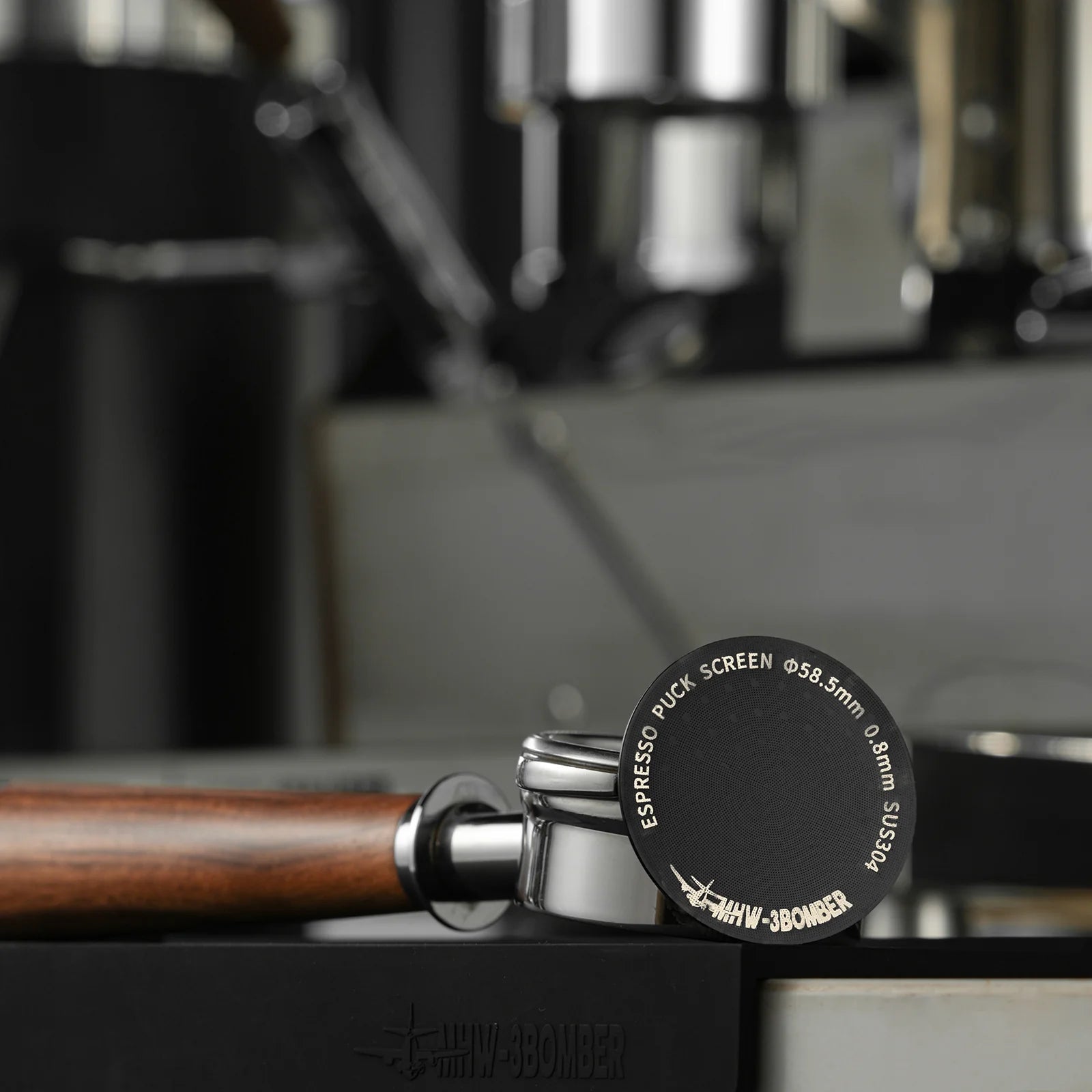 Espresso Puck Screen Titanium Plated - MHW-3Bomber