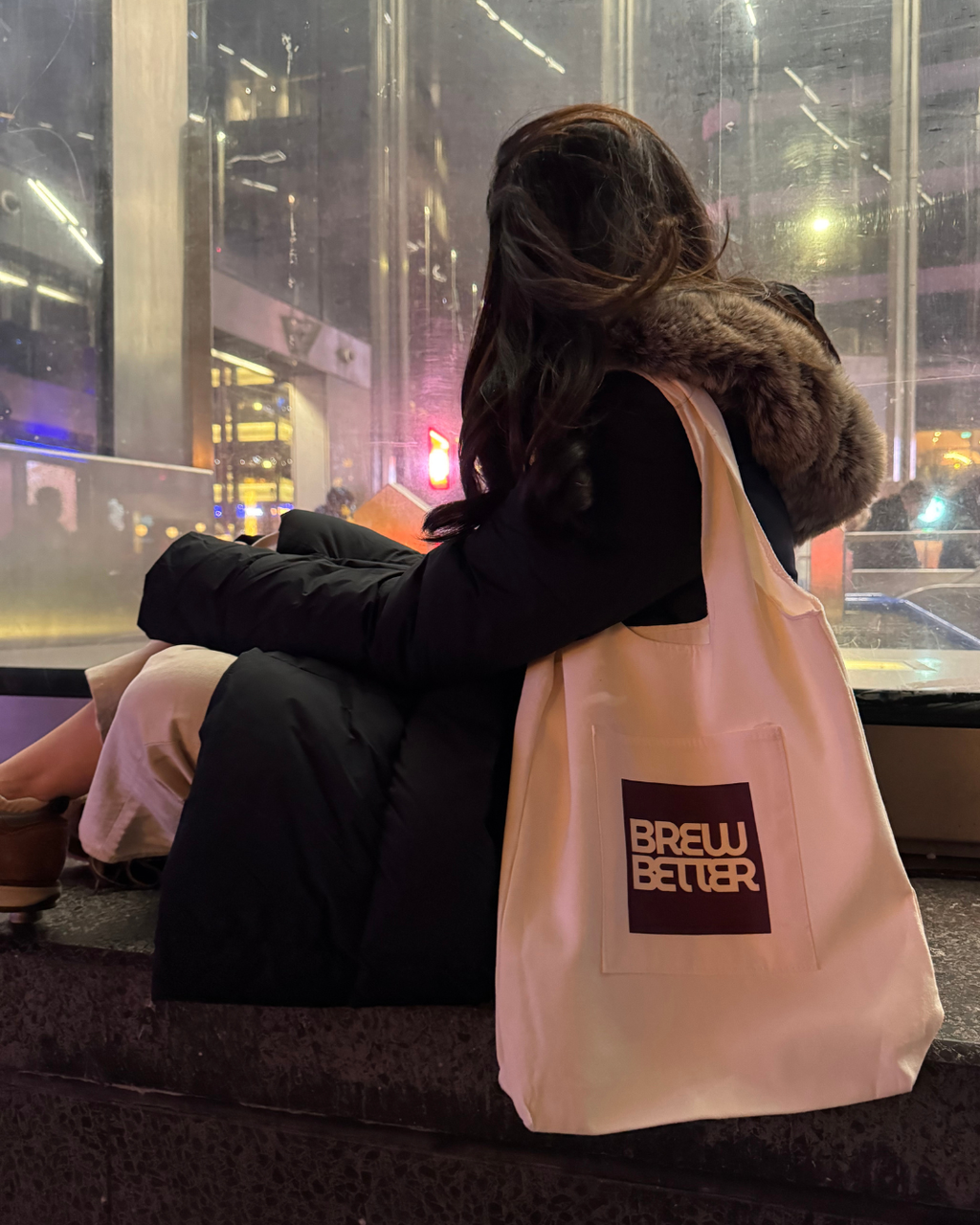 Brew Better Everyday tote