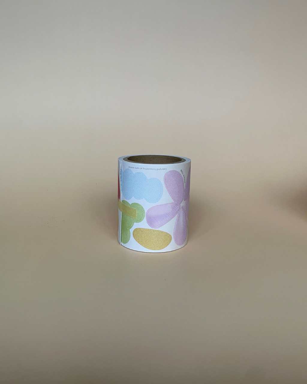 Watercolour pull out sticky notes - Roll