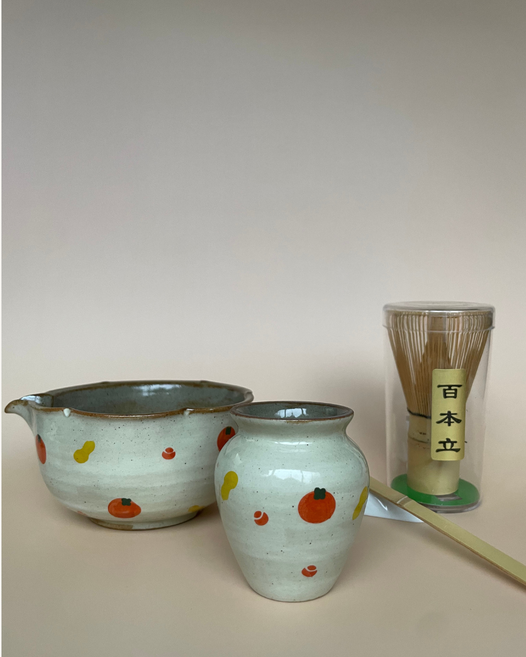 Matcha Set (Persimmon)