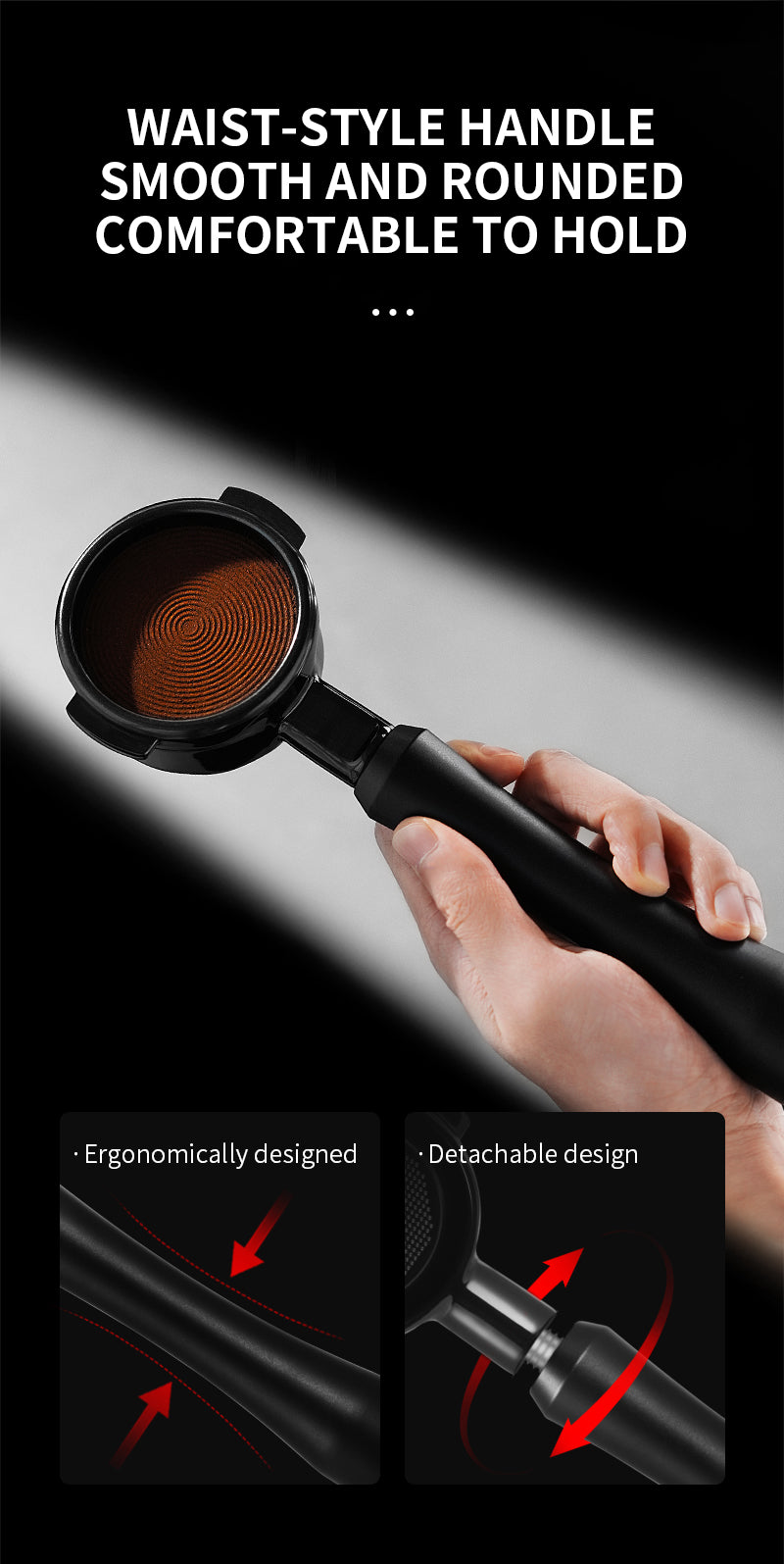 Astra Bottomless Portafilter - MHW-3Bomber