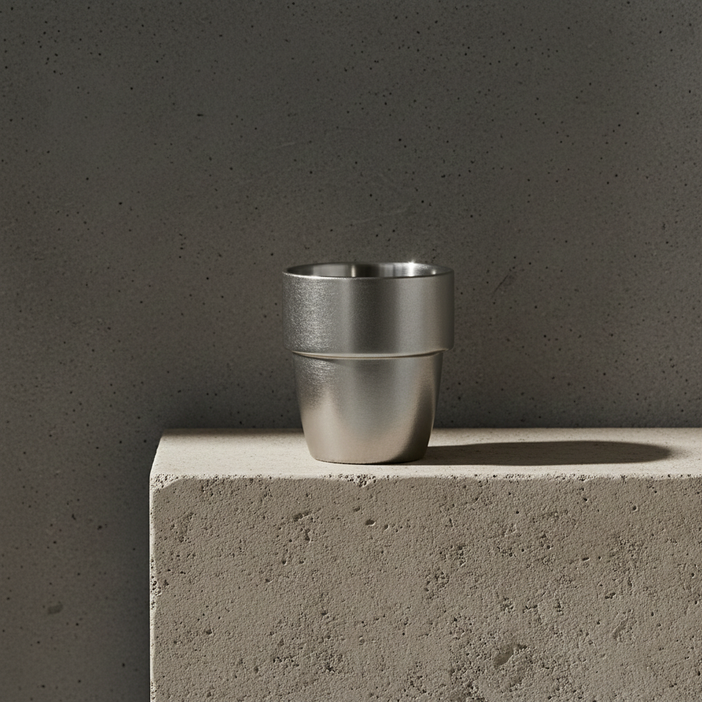 Cream Double Layer Cup - MHW-3Bomber