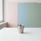 Cream Double Layer Cup - MHW-3Bomber