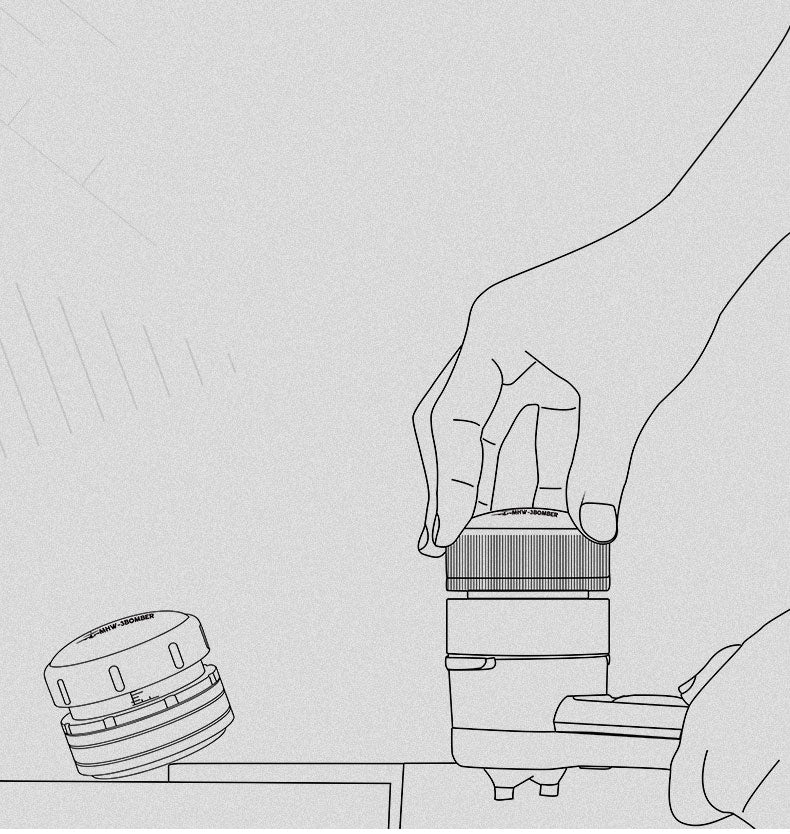 Memory Series Slow Rebound Coffee Tamper - MHW-3Bomber