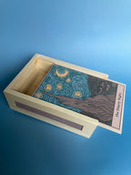 Starry Night Large Refillable Matchbox