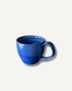 Ceramic Coffee Cup - Plain Blue